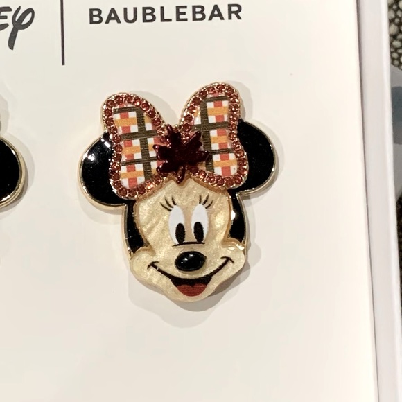 Disney x BaubleBar Minnie Mouse Fall Earrings - Picture 2 of 4
